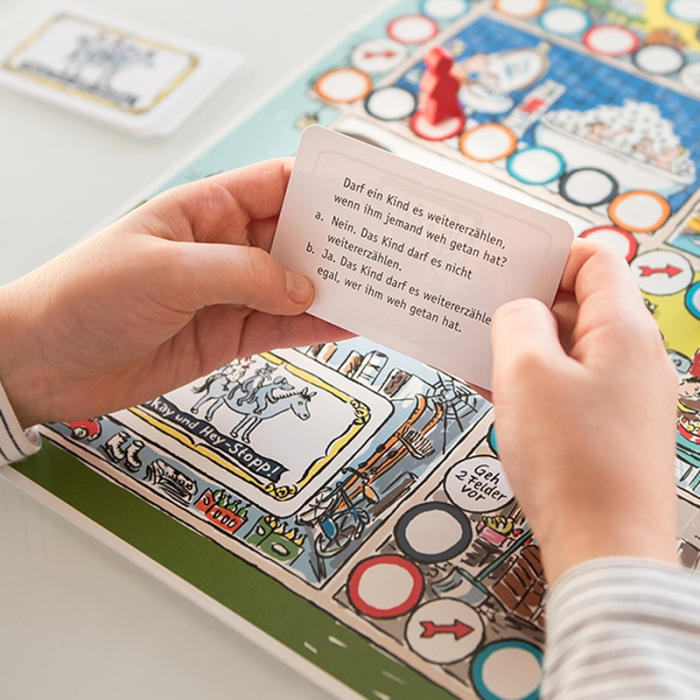 Das Okay und Hey-Stopp! Spiel