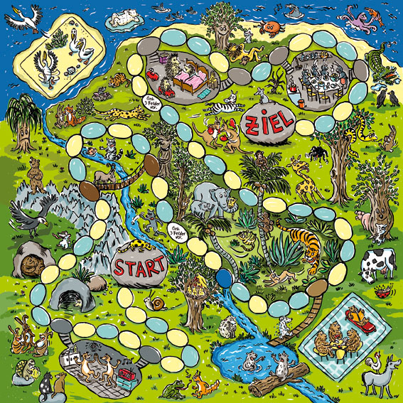 Das LandderGefühleSpiel Manfred Vogt Spieleverlag